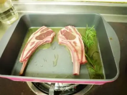 Make French lamb chops step 5