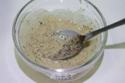 Make Coffee marble cheesecake step 8
