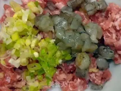 Make Shrimp meatloaf step 1
