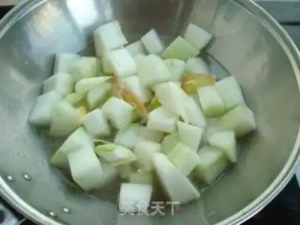 Make Skinny melon soup step 5