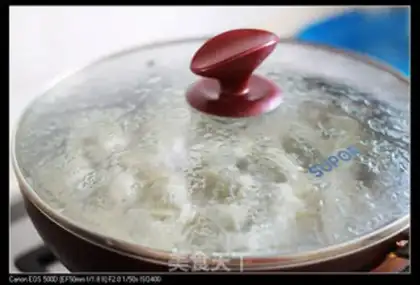 Make Egg pot sticker step 5