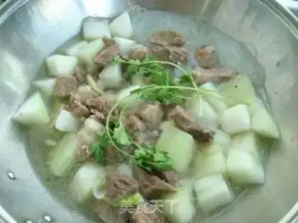 Make Skinny melon soup step 8