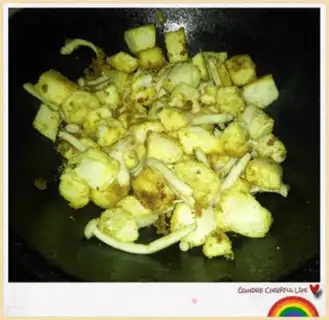 Make Curry and curry step 3