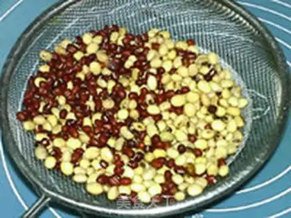 Make Red bean soy step 1