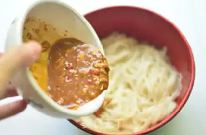 Make Chiffon noodles step 9