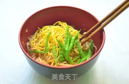 Make Chiffon noodles step 11