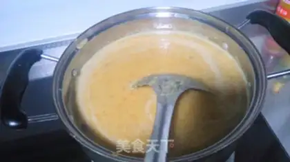 Make Cream ginger tea step 4