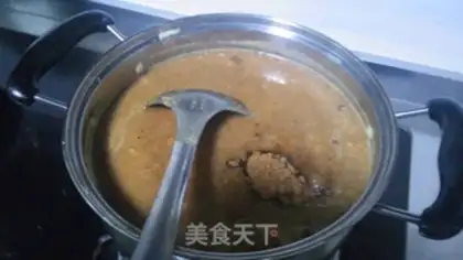Make Cream ginger tea step 6