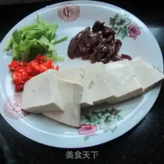 Make Pork liver and tofu step 1