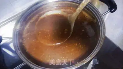 Make Cream ginger tea step 7