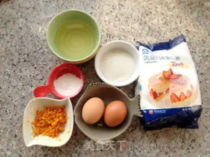 Make Orange Madeleine step 0