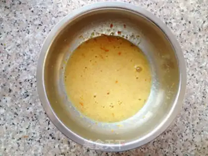 Make Orange Madeleine step 3