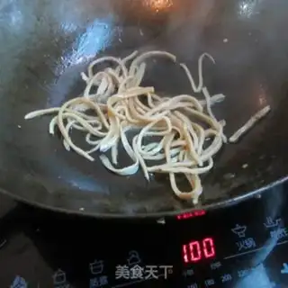 Make Piper squid radish step 1