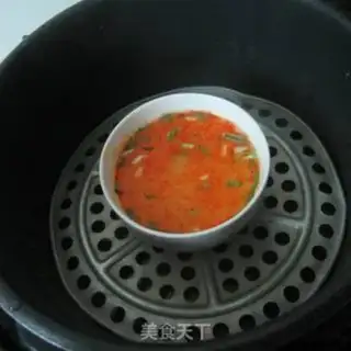 Make Onion rice tofu eggs step 6