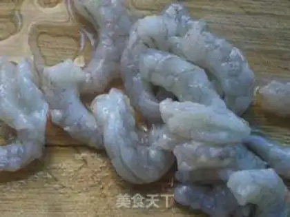 Make Shrimp swollen eggs step 0
