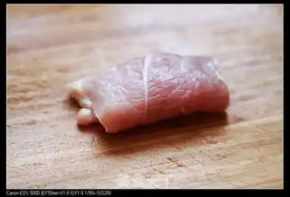Make Bacon cheeseloaf step 1