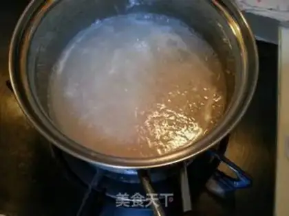 Make Jelly almond tofu step 2