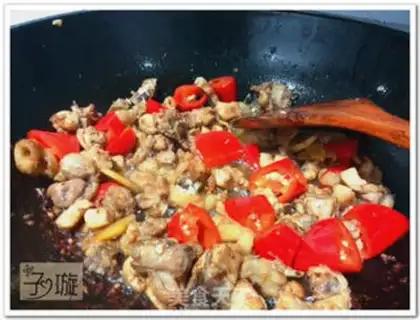 Make Potato chicken step 3
