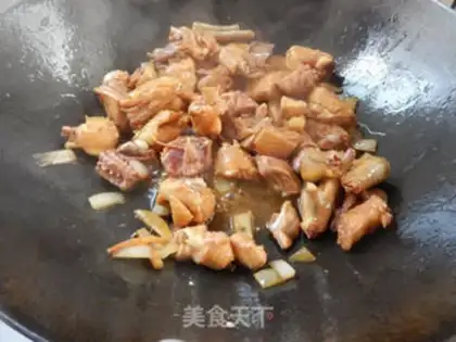 Make Twin mushroom chickens step 6