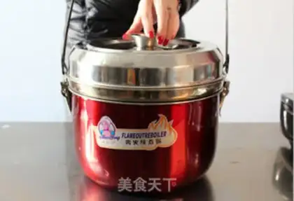 Make Red burning pig hoof step 10