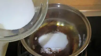 Make French fruit pudding step 1