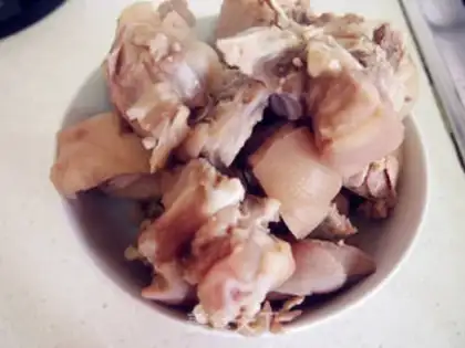 Make Spicy pig hoof step 1