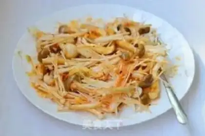 Make Steaming a variety of mushrooms step 3