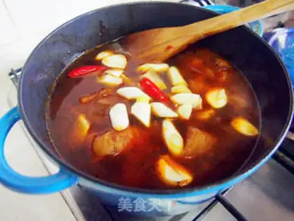 Make Spicy pig hoof step 7