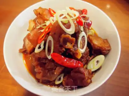 Make Spicy pig hoof step 9