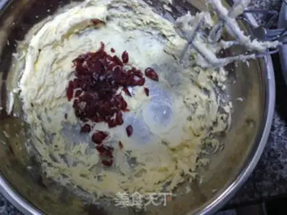 Make Cranberry cookies step 3