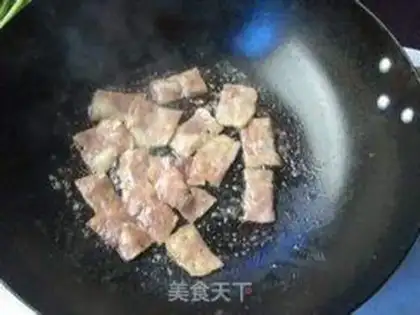 Make Bacon grilled flowers step 2