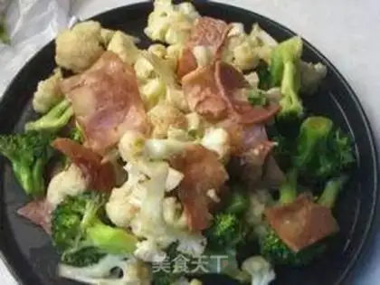 Make Bacon grilled flowers step 6