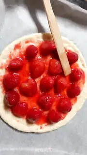 Make Strawberry pizza step 12