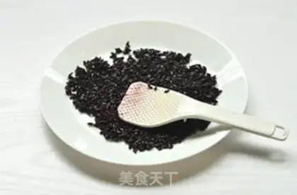 Make The night sky, black rice step 1