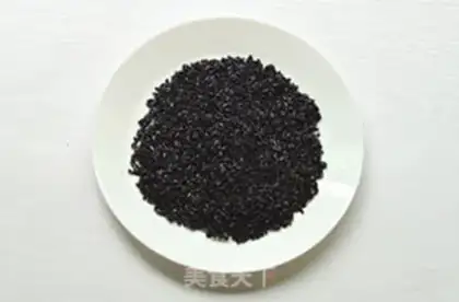 Make The night sky, black rice step 2