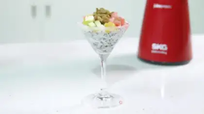 Make Fruit ice cream step 3