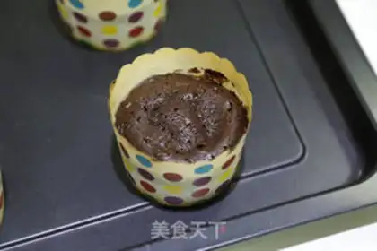 Make Chocolate lava cake step 11