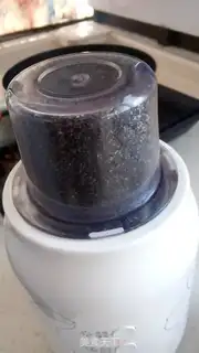 Make Black Sesame Pie step 1