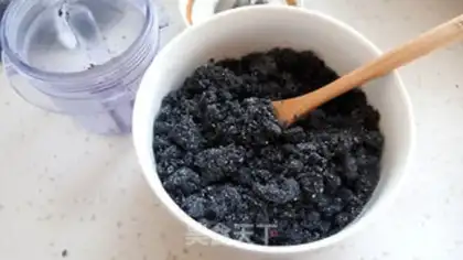 Make Black Sesame Pie step 2
