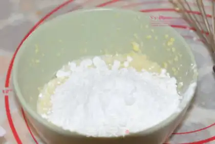 Make Mexican pine bun step 7