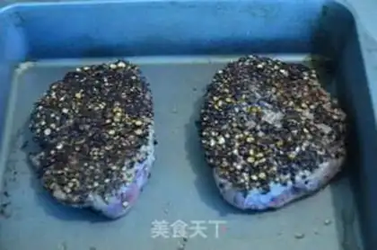 Make Black pepper steak step 4