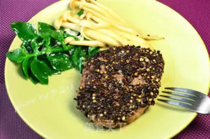 Make Black pepper steak step 10