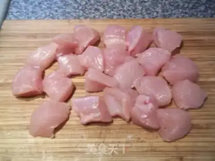 Make Chicken string step 1