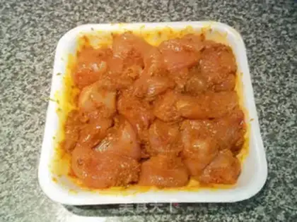 Make Chicken string step 2