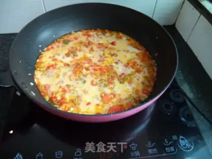Make Chili omelet step 7