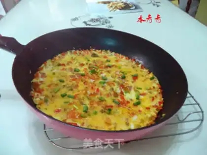 Make Chili omelet step 9