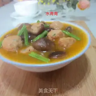 Make Curryball boils mushrooms step 9