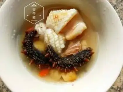 Make Sea cucumber soup step 8