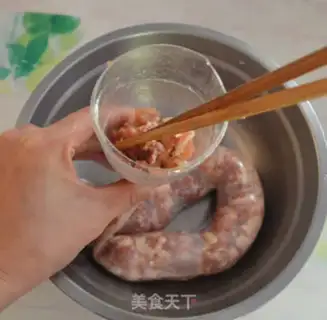 Make Homemade wide sausages step 14