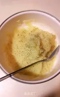 Make Black pepper potato shrimp step 1